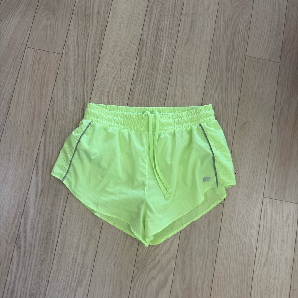Fabletics Bright Lime Athletic Shorts - image 4